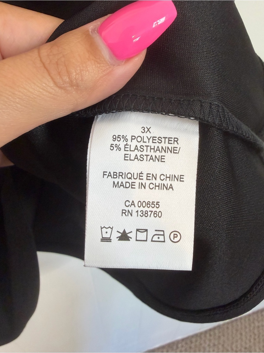 Addition Elle One Shoulder Black Tank Top Stretchy Size 3X Party Summer Casual - Picture 10 of 10
